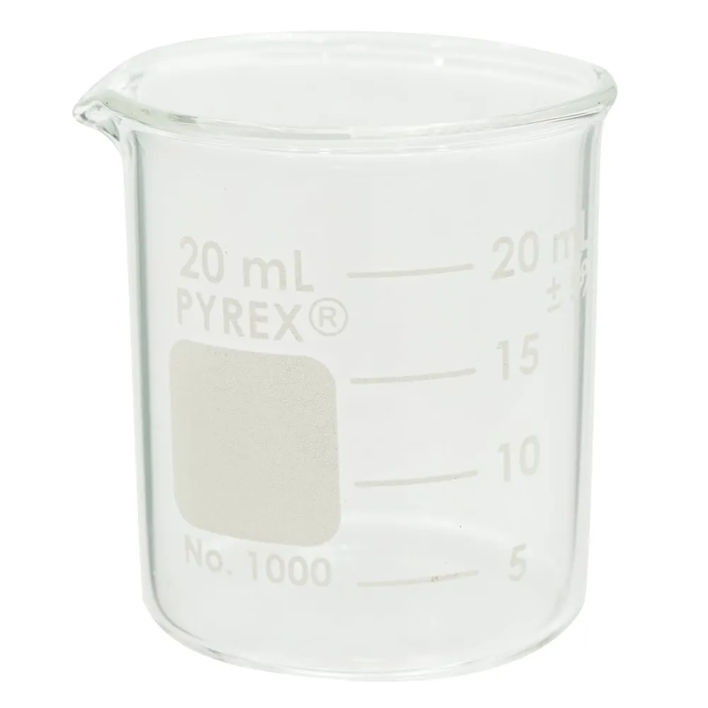 2-9425-02　［已停用］烧杯PYREX (R) 20mL　1000-20