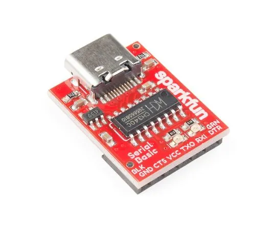 64-5659-93　SparkFun Serial Basic Breakout Board with CH340C　DEV-15096