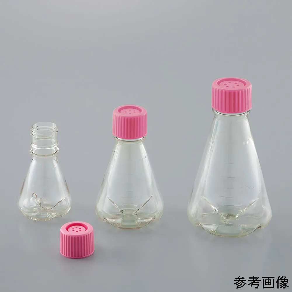4-5743-01　Violamo Disposable Sterilized Erlenmeyer Flask (Baffle Bottom) 125 mL 1 Box (24 Pieces)　SEFB125V