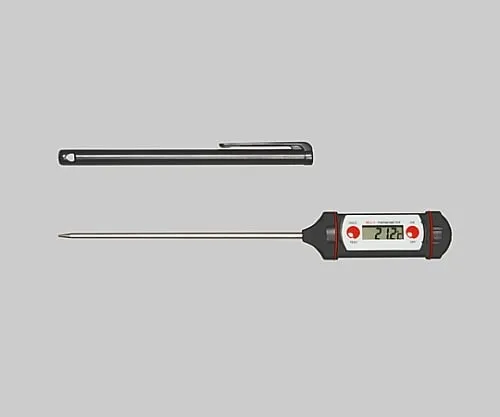 61-0003-26-20　Waterproof Digital Thermometer, φ3.5 x 120 mm with Calibration Certificate　CT-419WP