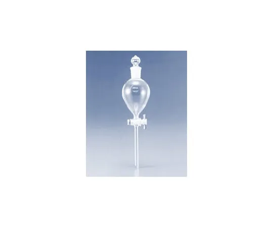 61-9720-66　分离式漏斗 (圆形) 聚四氟乙烯柱塞试管插头50mL2支　6341FS50R