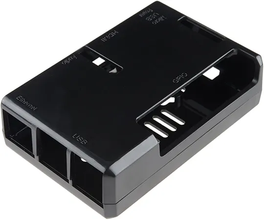 67-0454-94　Pi Tin for the Raspberry Pi - Black(RPi2, B+)　PRT-13102