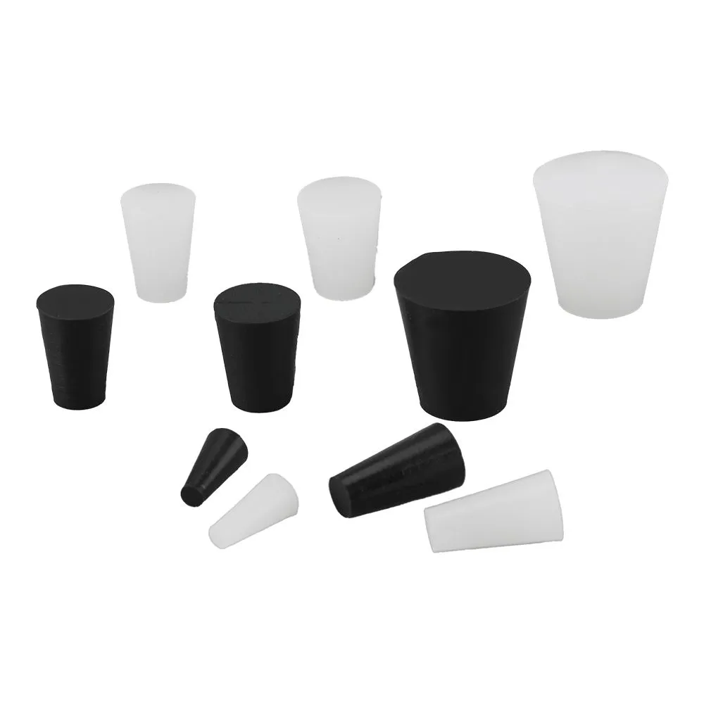 51-0086-01　Silicon Stopper White 4.5 mm 1 Bag (5 Pieces)