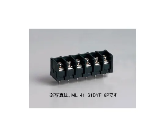 63-3129-52　Penetrating Terminal Block 2 Screws with 250 V -10 A square washers for printed circuit boards　ML-41-S1BYF-2P