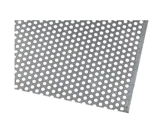 63-4725-21　穿孔铝板，4.8mm孔，500 mm x 500 mm x 1.2 mm　202-7928
