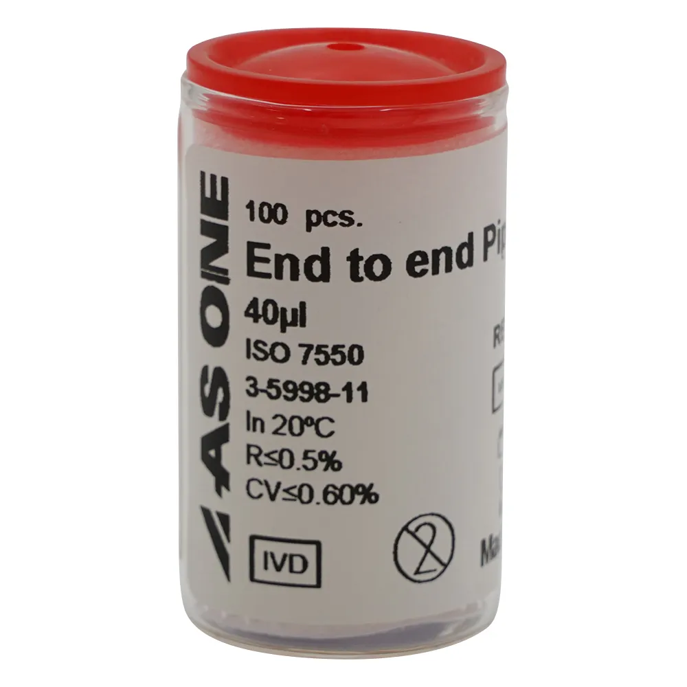 3-5998-11　端对端接头29 mm 40μL 100个　40-29
