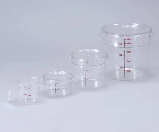 2-2504-14　11.4、17.2、20、8 L圆盖食品储藏容器