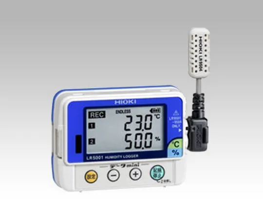 1-5840-31-56 Data Mini (Temperature/Temperature/Humidity Model)/Temperature/Humidity Logger with English Calibration Certificate LR5001