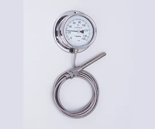 2-1336-01-57　Separate Thermometer (wall-mounted) - 50 ~ 50℃ with Chinese Calibration Certificate　LB-100S