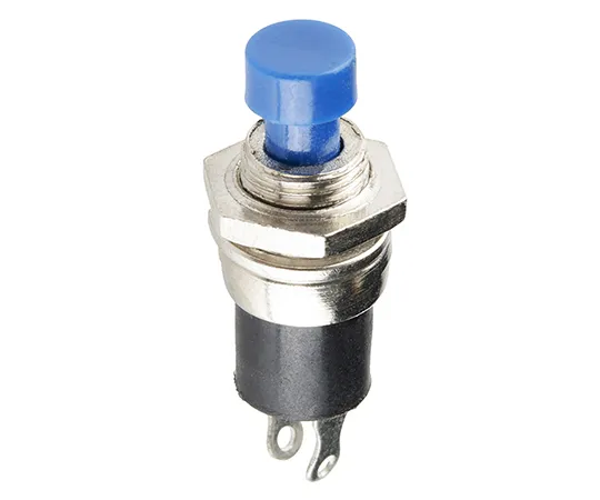 63-3035-70　［Discontinued］Momentary Button - Panel Mount (Blue)　COM-11994