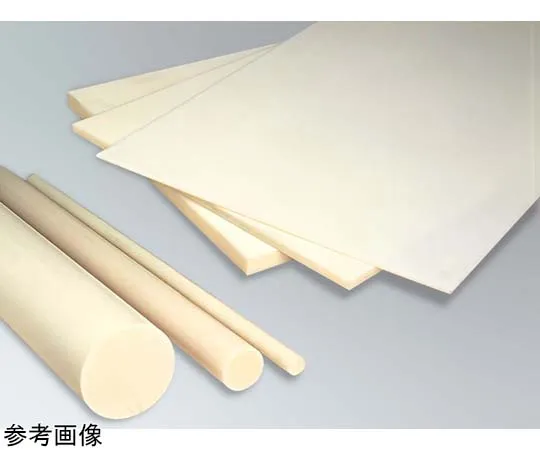 67-6242-08　［Discontinued］Nylon Round Bar (MC900 Ivory) φ35 x 1000 mm　PANCD00350-1000