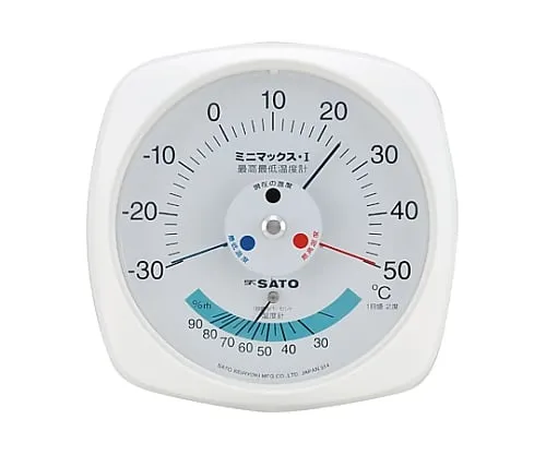 61-0066-64　I型湿度计 大和 小温度计　7308-00