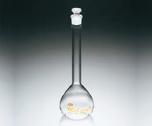 61-0058-86-24　Volumetric Flask (White) High Grade 5 with JCSS Calibration Certificate　CL232-1-1