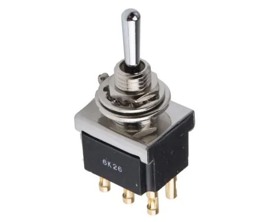 63-4602-31　Toggle Switch DPDT On-Off-On　FTP0904