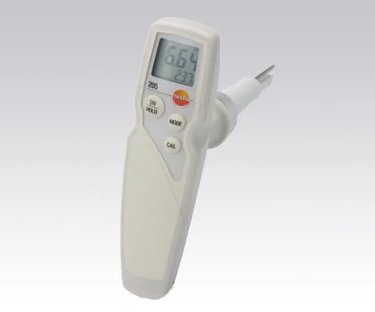 2-7386-01　食品用T形pH计　testo205