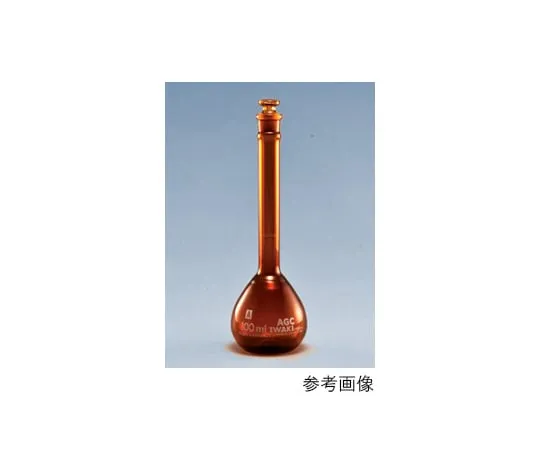 61-9726-01-20　Volumetric Flask (Brown New Excellent) 10mL with Calibration Certificate　55640FK10E