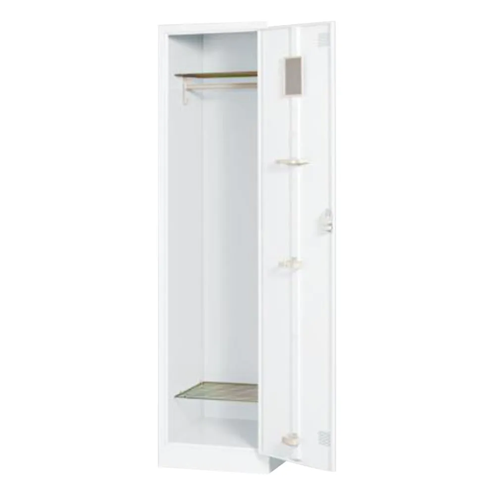 0-7583-11　更衣室LK-1-WH (1人用)　LK-1-WH1