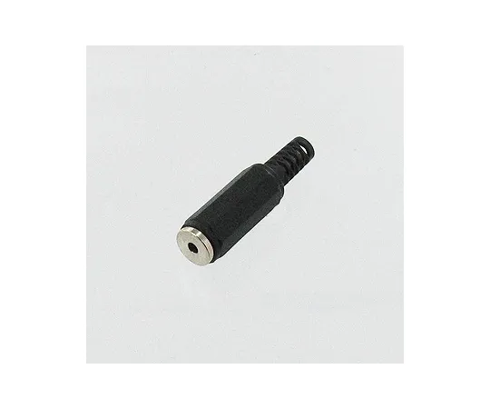 63-3100-75　2.5 phi stereo Jack with black cable guard　WTN04F1086P3