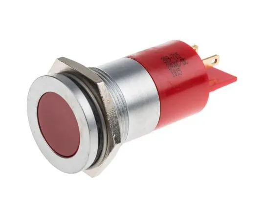 63-4586-83　RS PRO红色指示器，24 V交流/直流，22 mm安装孔尺寸，焊点终止　209-715