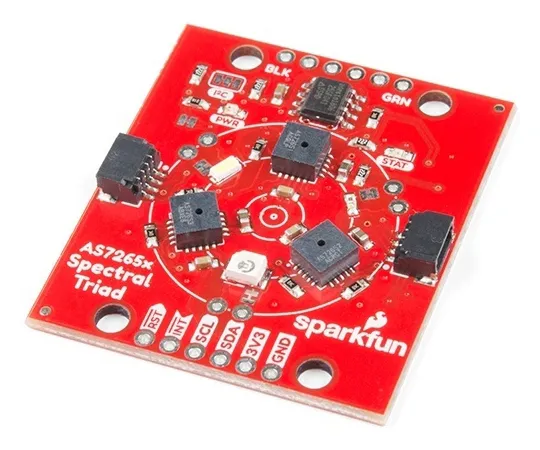 67-0426-90　SparkFun Triad Spectroscopy Sensor - AS7265x (Qwiic)　SEN-15050