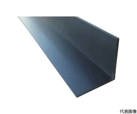 64-5009-63　［Discontinued］Aluminum Mole Angle 25 x 25 x 1.0 Matte Gray 2 m　FM104GL