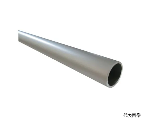 64-5010-38　Aluminum Mold Round Pipe 7 x 0.5 Silver 1 m　FM144S