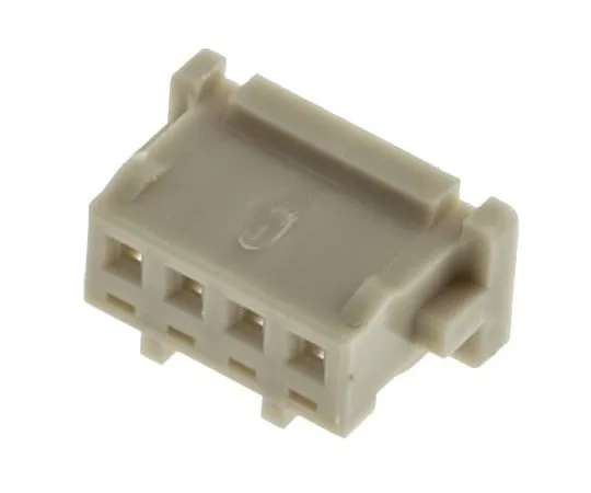 63-4569-47　Connector Housing Male 4 Pole 1 Row 1.25 mm DF13 Series 1 Bag (10 Pieces)　DF13-4S-1.25C