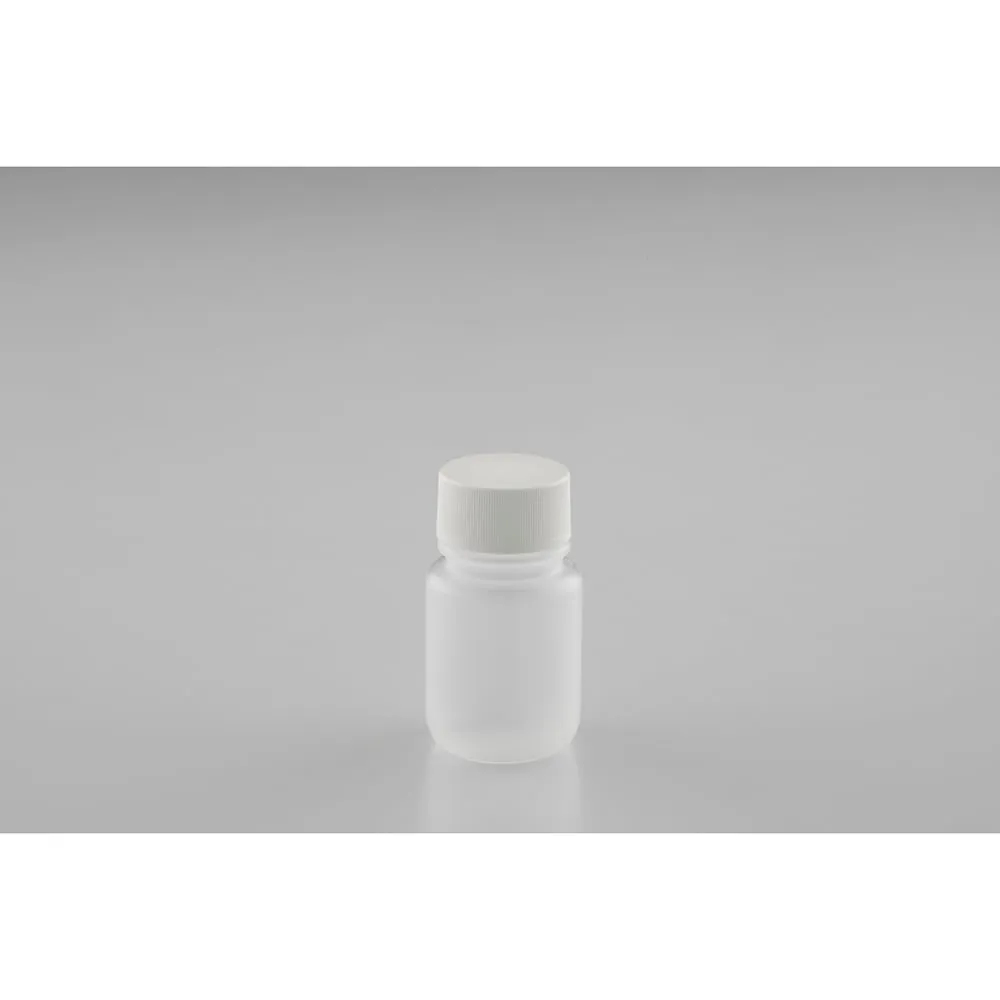 65-8121-60　Small PP Screw Cap Bottles Wide Mouth 30mL 100 Bottles 1760-0030　JSPW-N-30