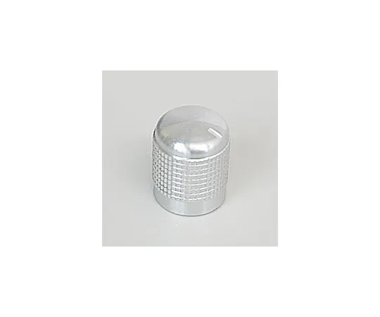 63-3106-75　Aluminum knob silver 12.5 phi shaft 6.1 phi　12.5X15BRNSB