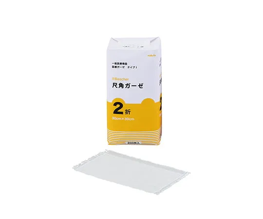 7-3419-01　Bescher  Gauze 2 Fold 1 Pack (300 Sheets)