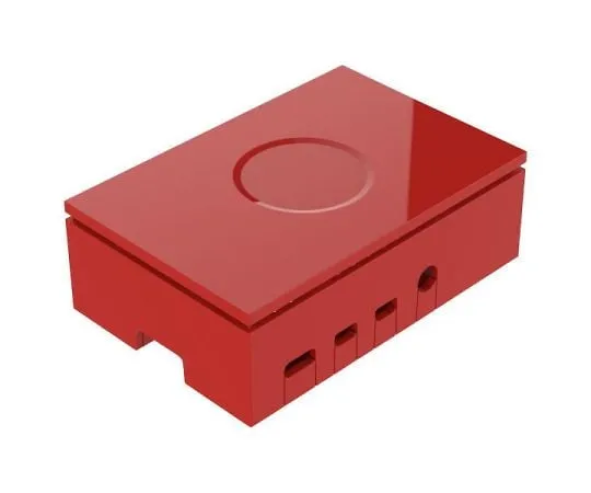 64-5643-67　Raspberry Pi 4 Model B Case (Red)　ASM-1900136-61