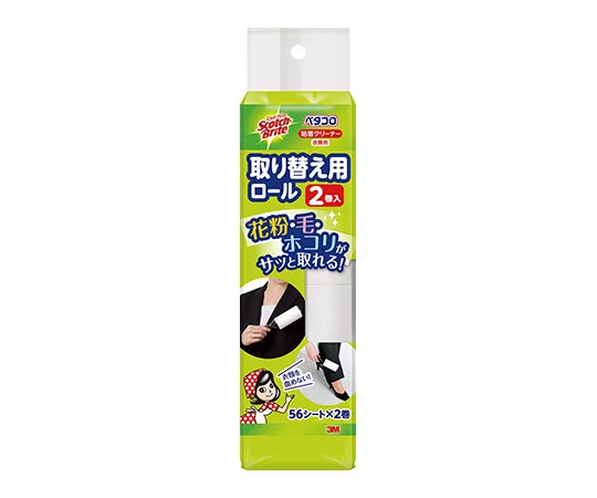 6-9554-31　Petakoro (TM) 粘合剂清洁剂更换滚轮　836RP56-JA