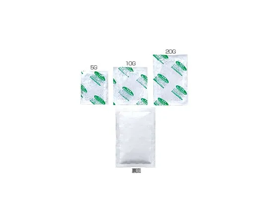 62-3151-05　Dustproof Silica Gel Desiccant SMP Type 5 g x 1200 Pieces　SMP5G