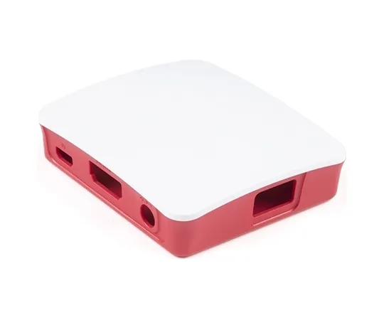 67-0426-08　Official Raspberry Pi 3A+ Case - Red/White　PRT-17269