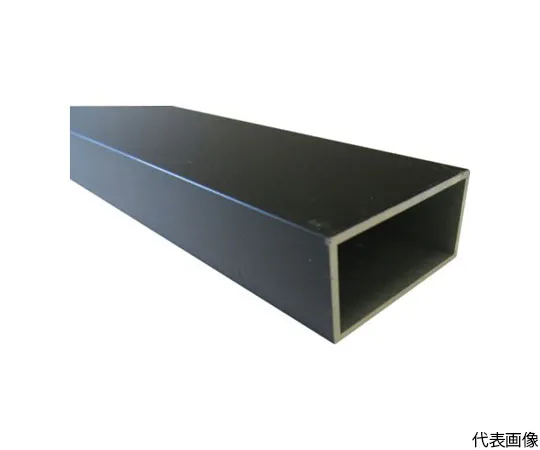 64-5012-49　Aluminum Square Pipe 40 x 20 x 1.5 Black 2 m　HP304K