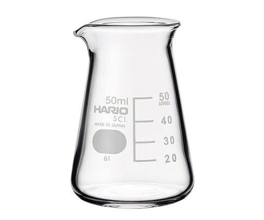 1-7117-21　Conical Beaker 50 mL, 60 pcs　CB-50