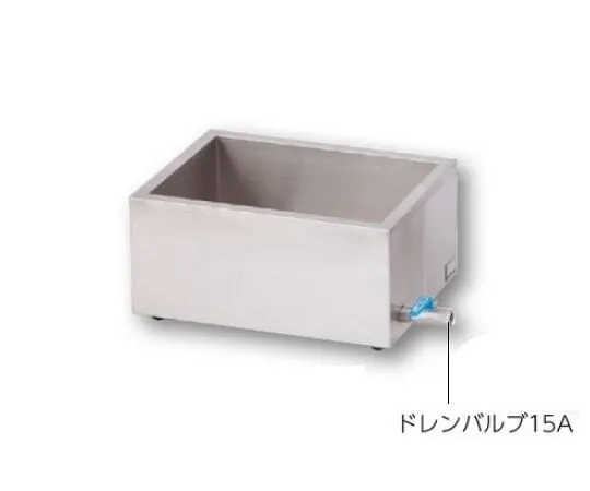 4-1920-01　不锈钢水箱方形带排水阀15 A带绝缘12.6 L　S-1