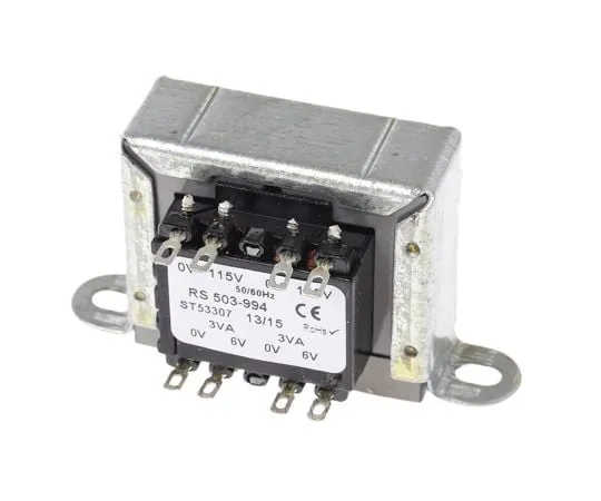 63-4636-34　RS PRO6VA2输出机箱安装变压器，6V交流　503-994