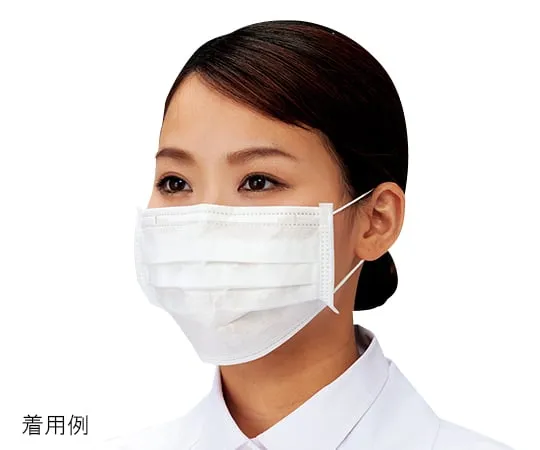 9-5035-11 洁净室用一次性口罩普通型50个×40盒 -