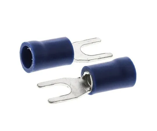 63-4641-68　RS PRO绝缘压痕铁锹连接器，1.5mm2至2.5mm2,16AWG至14AWG,M3.5柱尺寸乙烯基，蓝色　534-632