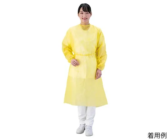 7-9254-01 隔离服 (少量/盒装) 黄色10件 IG-Y
