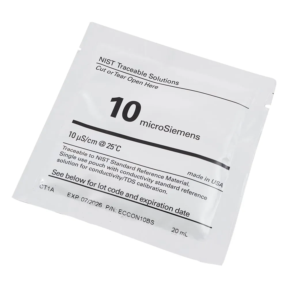 1-4718-01　Lacom测试仪电导率计校准溶液10μs/cm20mLx 5　ECCON10BS