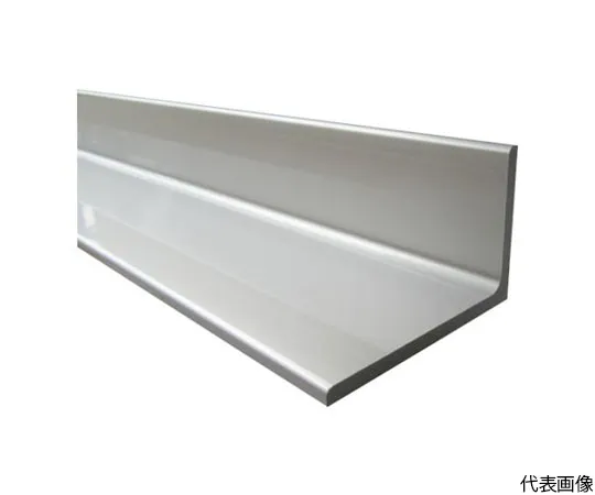 64-5002-13　Aluminum Unequal Angle 20 x 40 x 2.0 Silver 3.65 m　FA141SS