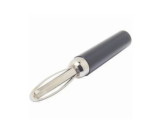 63-3160-40　Banana Plug 4mm Phi8 Black　TJ-2167-B