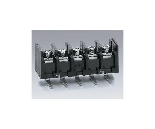 63-3147-27　Penetrating Terminal Block Printed circuit board right angle 250 V -10 A square washer Screws 5 poles　ML-250-S2GYF-5P