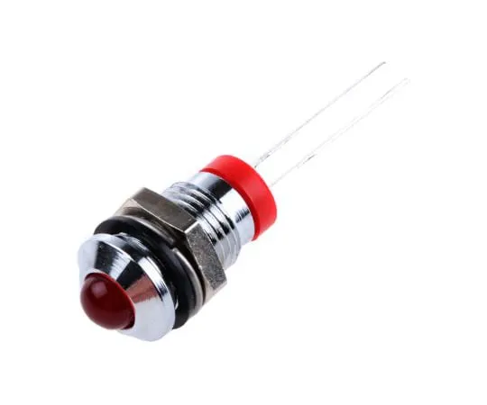 63-4585-59　RS PRO红色指示器，2V直流，8毫米安装孔尺寸，铅针终止，IP67　205-549