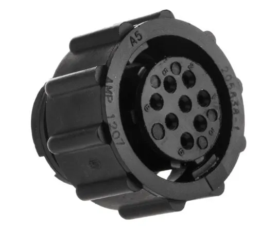 63-4607-43　Round Connector Contact Contact Female 8-Pole Receptacle　205838-1