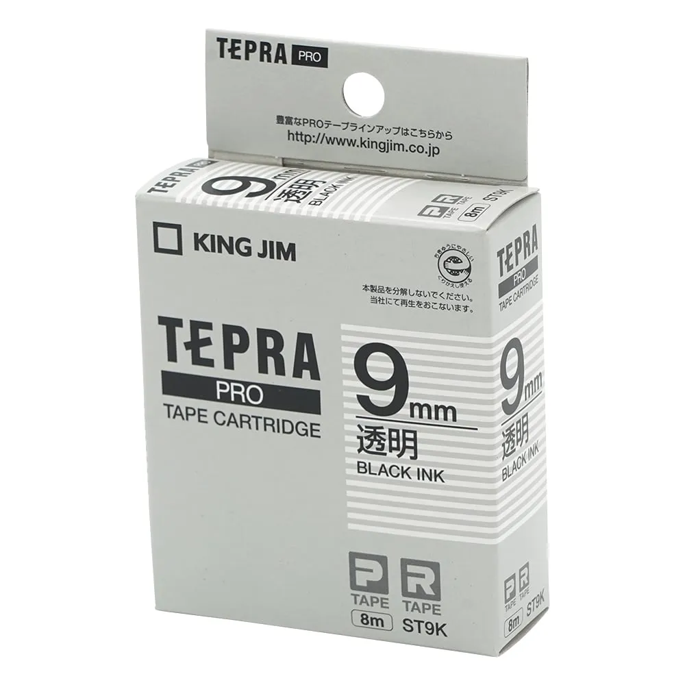 6-4010-02　Tepra Label Printer Cartridge (适用于Tepra PRO) 清除　ST9K