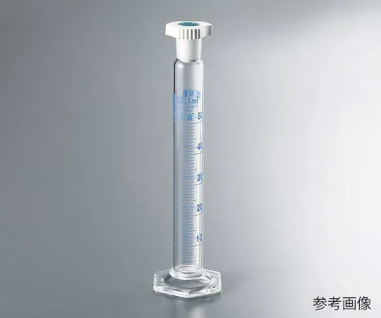 3-8266-01　带塞子的分级气缸25毫升　016.01.025