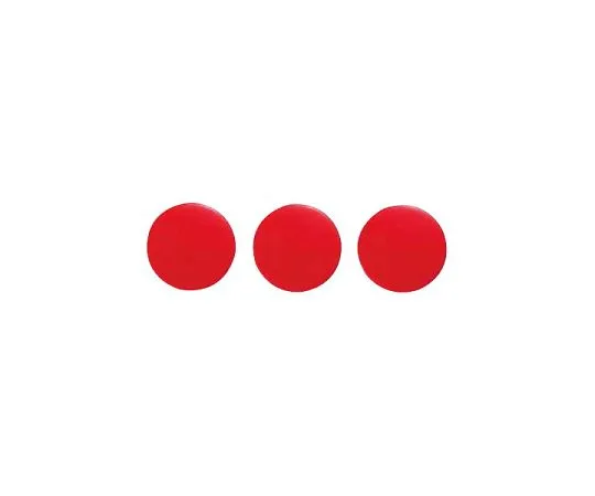 64-5862-76　［已停用］彩色磁铁30红3个　72015